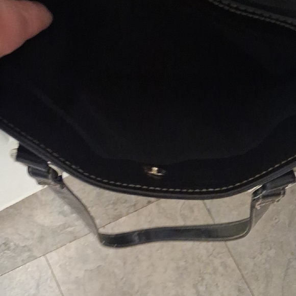 Rosetti Black Handbag with Front Pocket - Picture 6 of 8